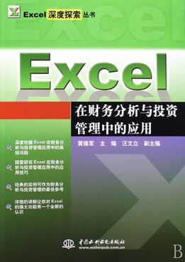 excel在財(cái)務(wù)分析與投資管理中的應(yīng)用 excel深度探索叢書(shū)